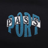 Bulb Logo Chenille Sweater, Black