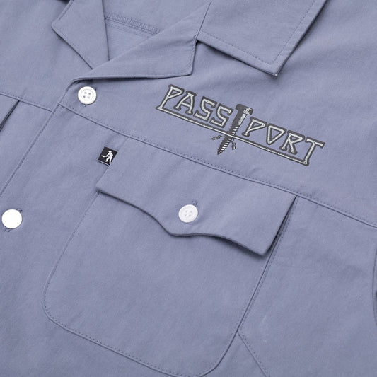 Screwed Casual Shirt, Steel Blue