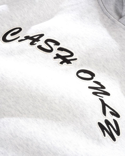 Logo Pullover Hood, Ash