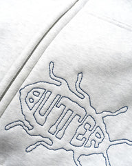 Roach Zip-Thru Hood, Ash
