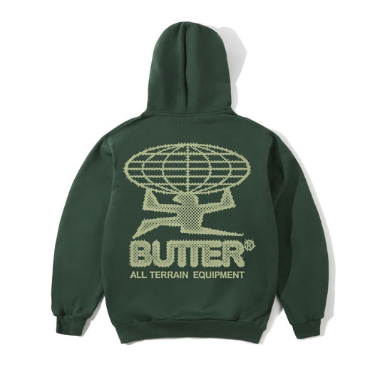 Terrain Pullover Hood, Dark Green
