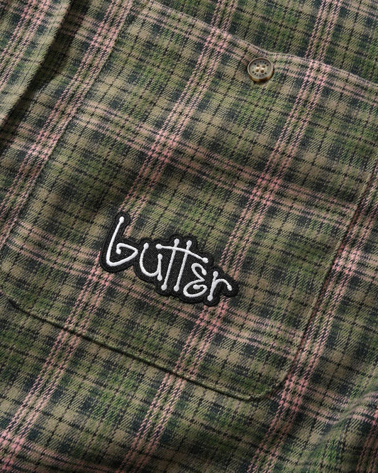 Connection Shirt, Sage / Pink