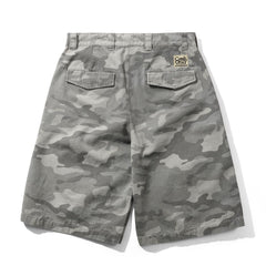 Halfway Shorts, Grey Camo Ripstop