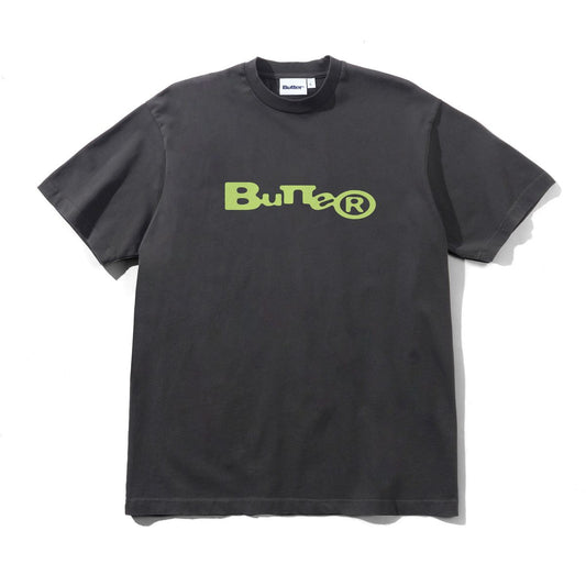 Registered Tee, Washed Black