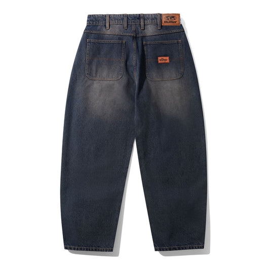 Santosuosso Denim Jeans, Dark Navy Tint