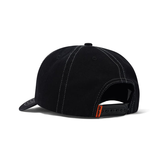 Blotch 5 Panel Cap, Black