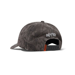 Woods Camo 6 Panel Cap, Black