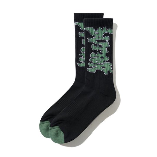Blotch Socks, Black