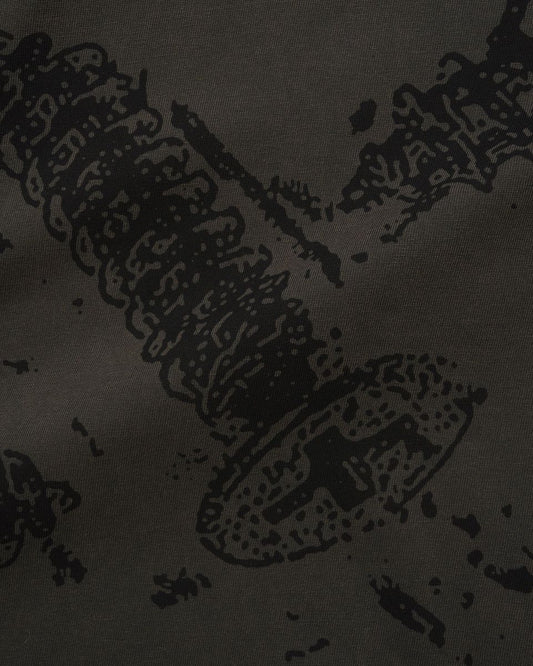 Screw Tee, Washed Black