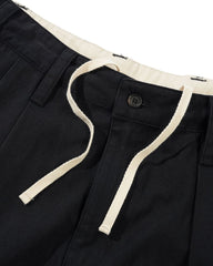 Pleated Shorts Shorts, Washed Black