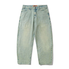 Trim Denim Jeans, Sunfade Blue
