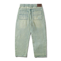 Trim Denim Jeans, Sunfade Blue