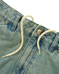 Trim Denim Jeans, Sunfade Blue
