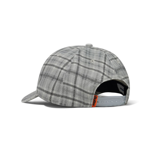 Jive 6 Panel Cap, Grey Plaid