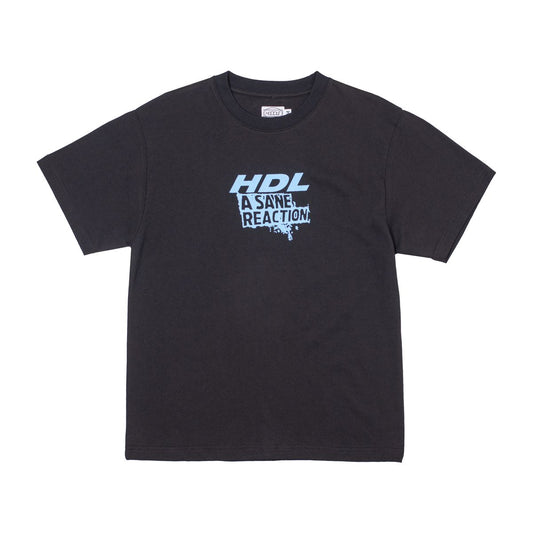 Sane Reaction Tee, Black