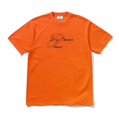 Chain Tee, Orange