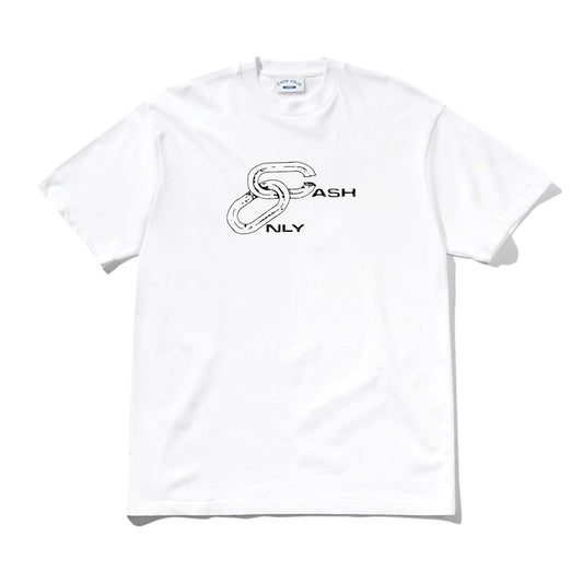 Chain Tee, White