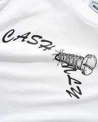Screw Tee, White