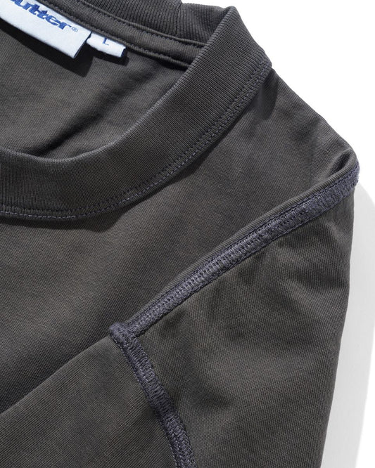 Inside Out Tee, Washed Black