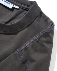 Inside Out Tee, Washed Black