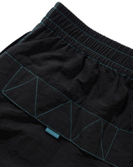Contrast Board Shorts, Black