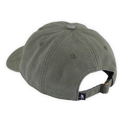 Solid Leagues Cap, Washed Dark Military