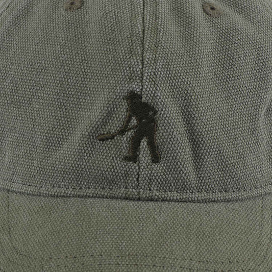 Solid Leagues Cap, Washed Dark Military