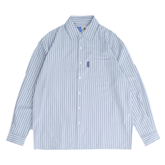 Business Leisure Long Sleeve Shirt, Blue