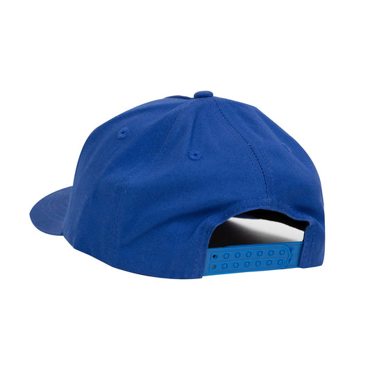 Dino Logo 5 Panel Hat, Royal Blue