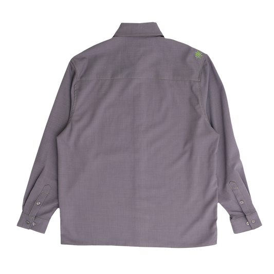 School Disco Long Sleeve Shirt, Dark Grey
