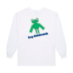 Perfect Frog L/S Tee, White