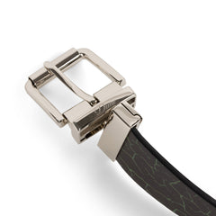 Reversible Leather Belt, Black