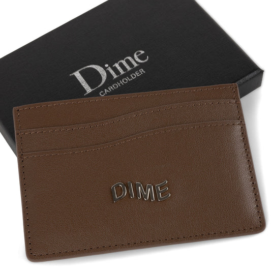 Leather Cardholder, Brown