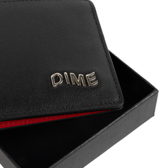 Leather Bifold Wallet, Black