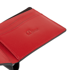 Leather Bifold Wallet, Black
