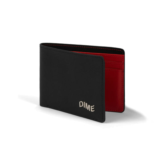 Leather Bifold Wallet, Black