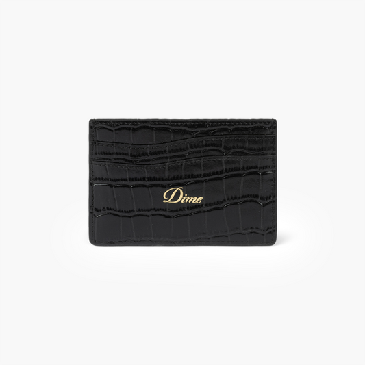 Croc Cardholder, Black