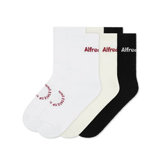 Script Mid Sock 3 Pack, Multi