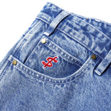 All Star Baggy Denim Jeans, Faded Indigo