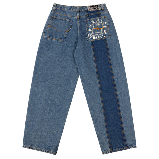 Baggy Denim Pants, Knowtomatic Blue