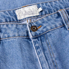 Classic Relaxed Denim Pants, Blue Washed