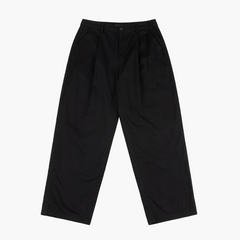 Baggy Chino Pants, Black