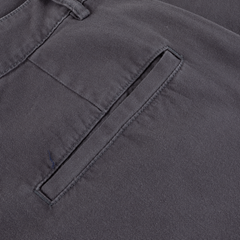 Baggy Chino Pants, Charcoal