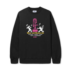 Gallery Crewneck Sweatshirt, Black