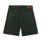 Web Denim Shorts, Fern