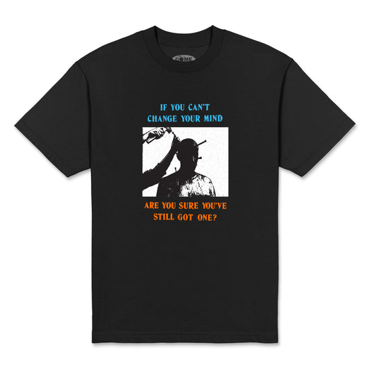 Change Your Mind Tee, Black