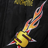 Automotive Puffer Jacket, Black