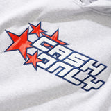 Stars Pullover Hood, Ash Grey