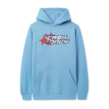 Stars Pullover Hood, Cornflower