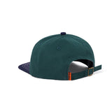 Caterpillar 6 Panel Cap, Forest / Navy